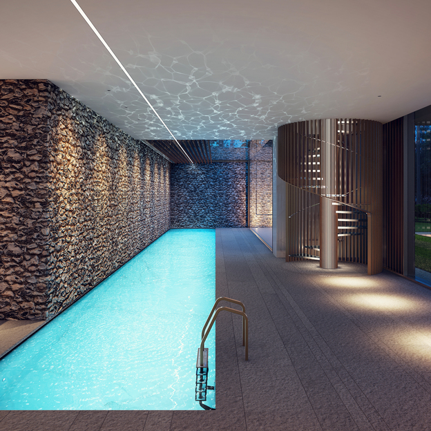 Grounds House interior