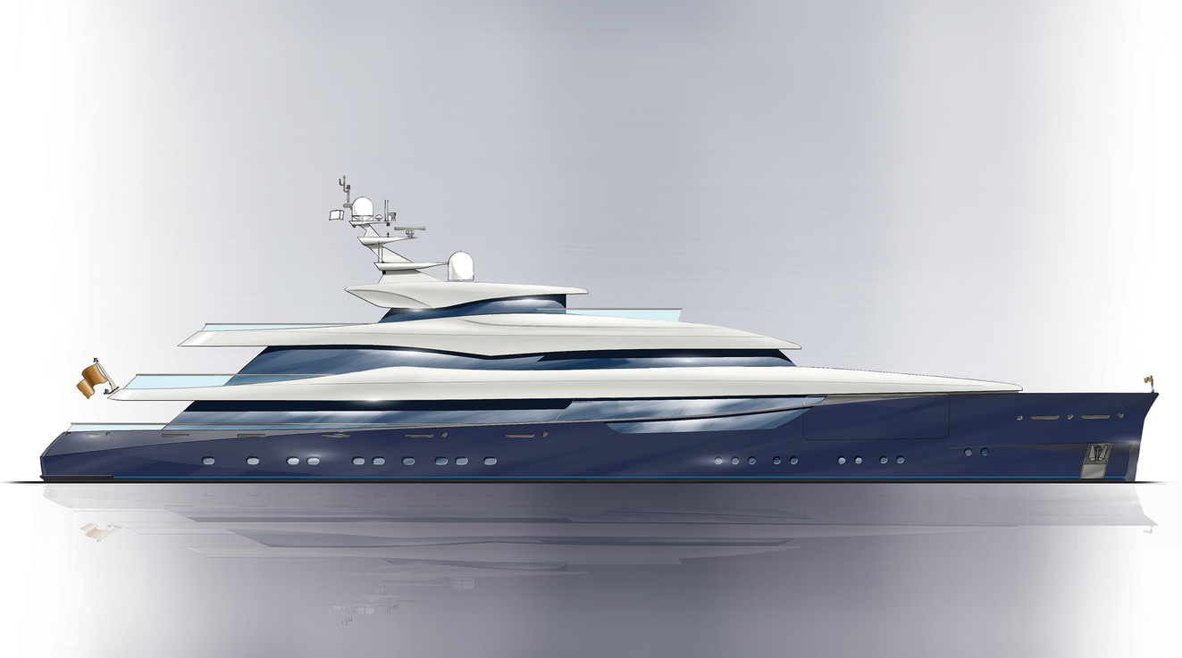 67m Motor Yacht Super Yacht by D-iD Studio in Winchester, UK Kate Hadjidimos Dimitris Hadjidimos